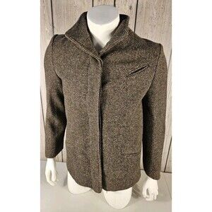 Vintage Welsh Tweed Womens Medium Sport Coat Jacket Central Park Forstmann